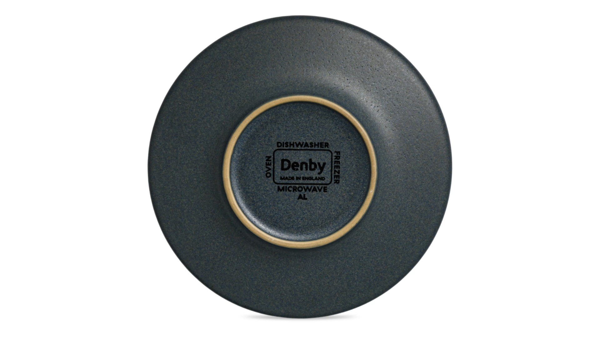 Блюдце к чашке чайной Denby Студио Грэй 16,5 см, керамика жаропрочная