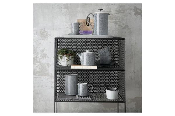 Чашка кофейная с блюдцем Denby Студио Грэй 100 мл, керамика жаропрочная