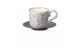 Чашка кофейная с блюдцем Denby Студио Грэй 100 мл, керамика жаропрочная