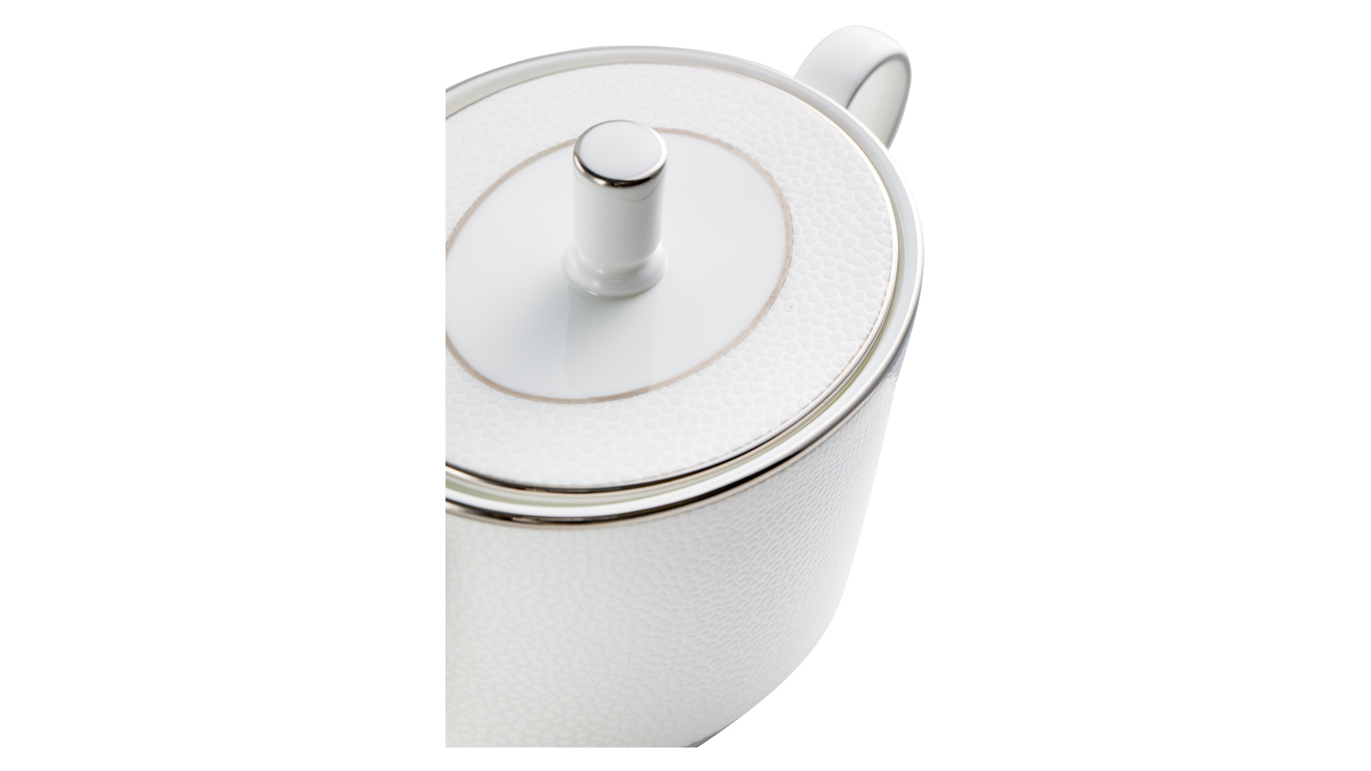 Сервиз чайный Narumi Белый жемчуг на 6 персон 15 предметов,  фарфор костяной