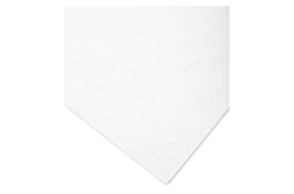 Скатерть Atenas Ариадна 180х180 см, водоотталкивающее покрытие, белая