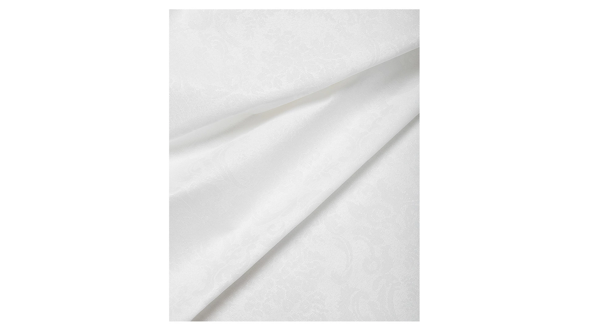 Скатерть Atenas Ариадна 180х180 см, водоотталкивающее покрытие, белая