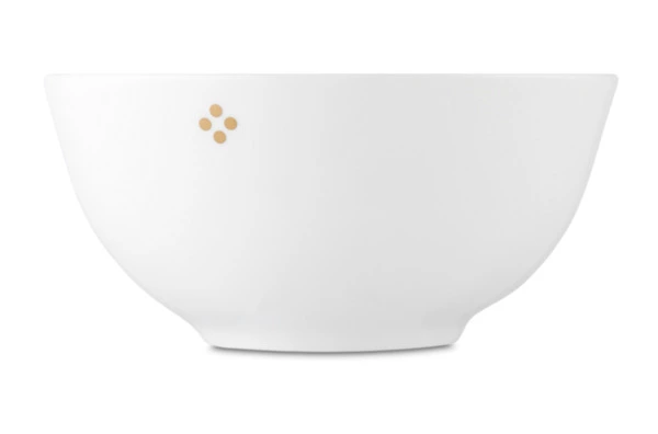 Тарелка суповая Shirokov Волшебные фрукты Гранат, груша 800 мл, костяной фарфор