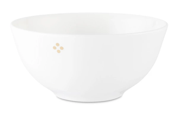 Тарелка суповая Shirokov Волшебные фрукты Гранат, груша 800 мл, костяной фарфор