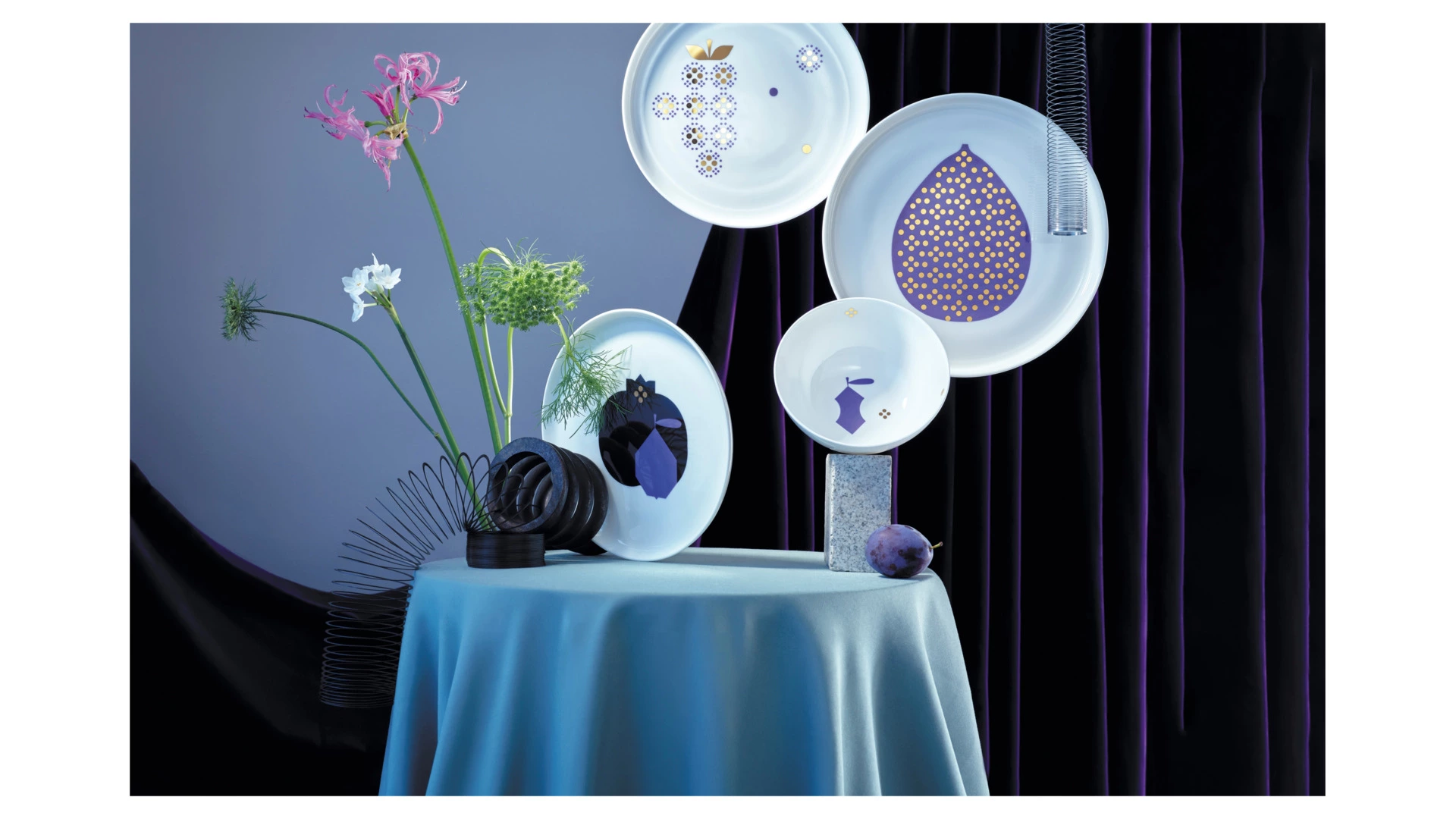 Тарелка закусочная Shirokov Волшебные фрукты Яблоко 23 см, костяной фарфор