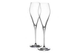 Набор бокалов для шампанского Nude Glass Фантазия 290 мл, 2 шт, стекло хрустальное