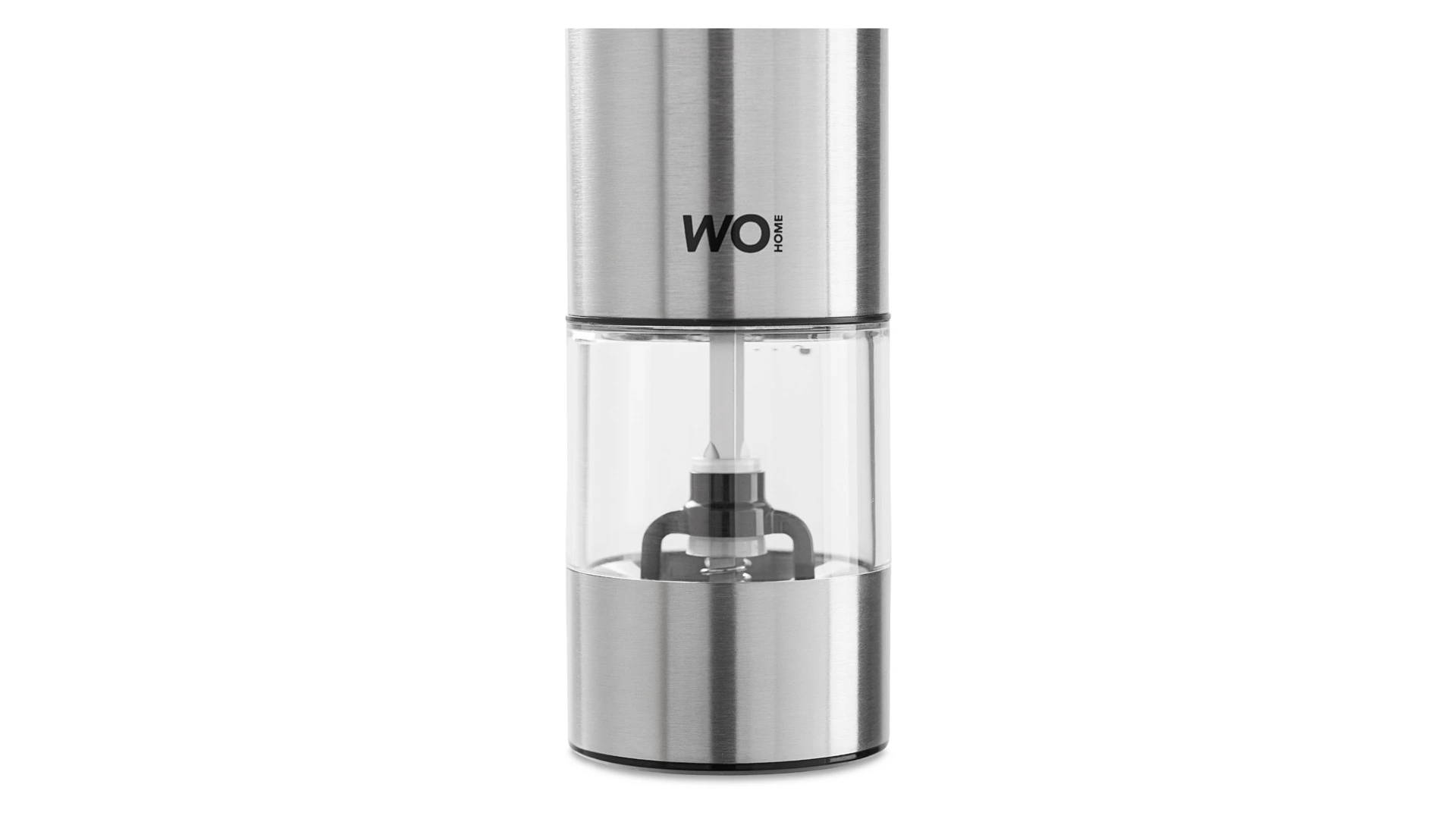 Мельница электрическая для соли и перца WO HOME Santana 21 см, подсветка, зарядка USB, п/к