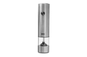 Мельница электрическая для соли и перца WO HOME Santana 21 см, подсветка, зарядка USB, п/к