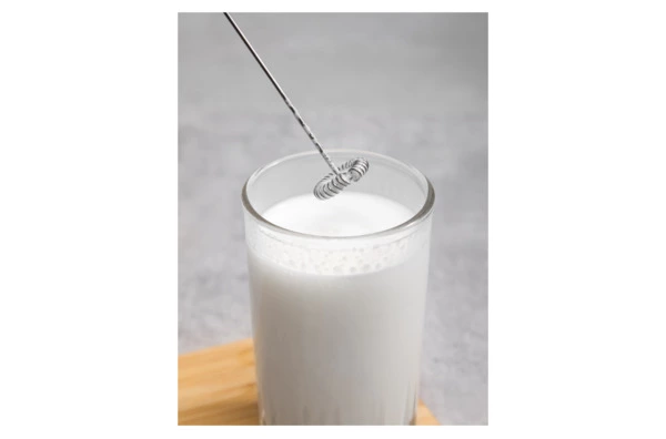 Капучинатор электрический ручной WO HOME Loft 22 см, зарядка USB, сталь нержавеющая, пластик, п/к