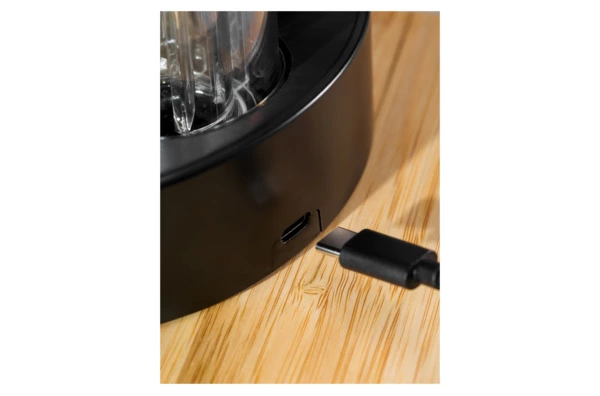 Набор винных аксессуаров на подставке WO HOME Loft, 6 предметов, 20,3 см, зарядка USB, п/к