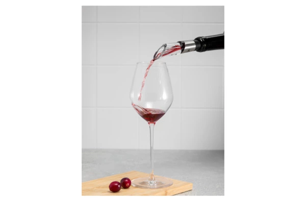 Аэратор для вина WO HOME Loft, сталь нержавеющая, пластик, черный, п/к