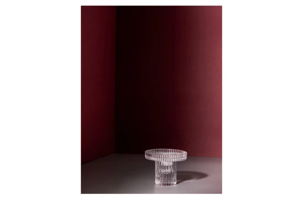 Подсвечник Decor de table Картуш 7,6 см, 2в1, съемная чаша, стекло