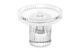 Подсвечник Decor de table Картуш 7,6 см, 2в1, съемная чаша, стекло