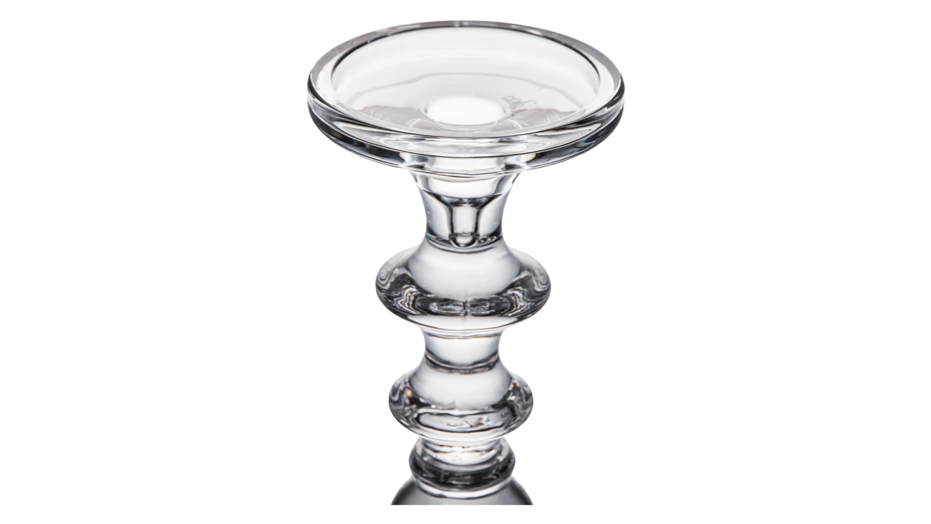 Подсвечник Decor de table Ле Прованс 26,5 см, 2в1, стекло