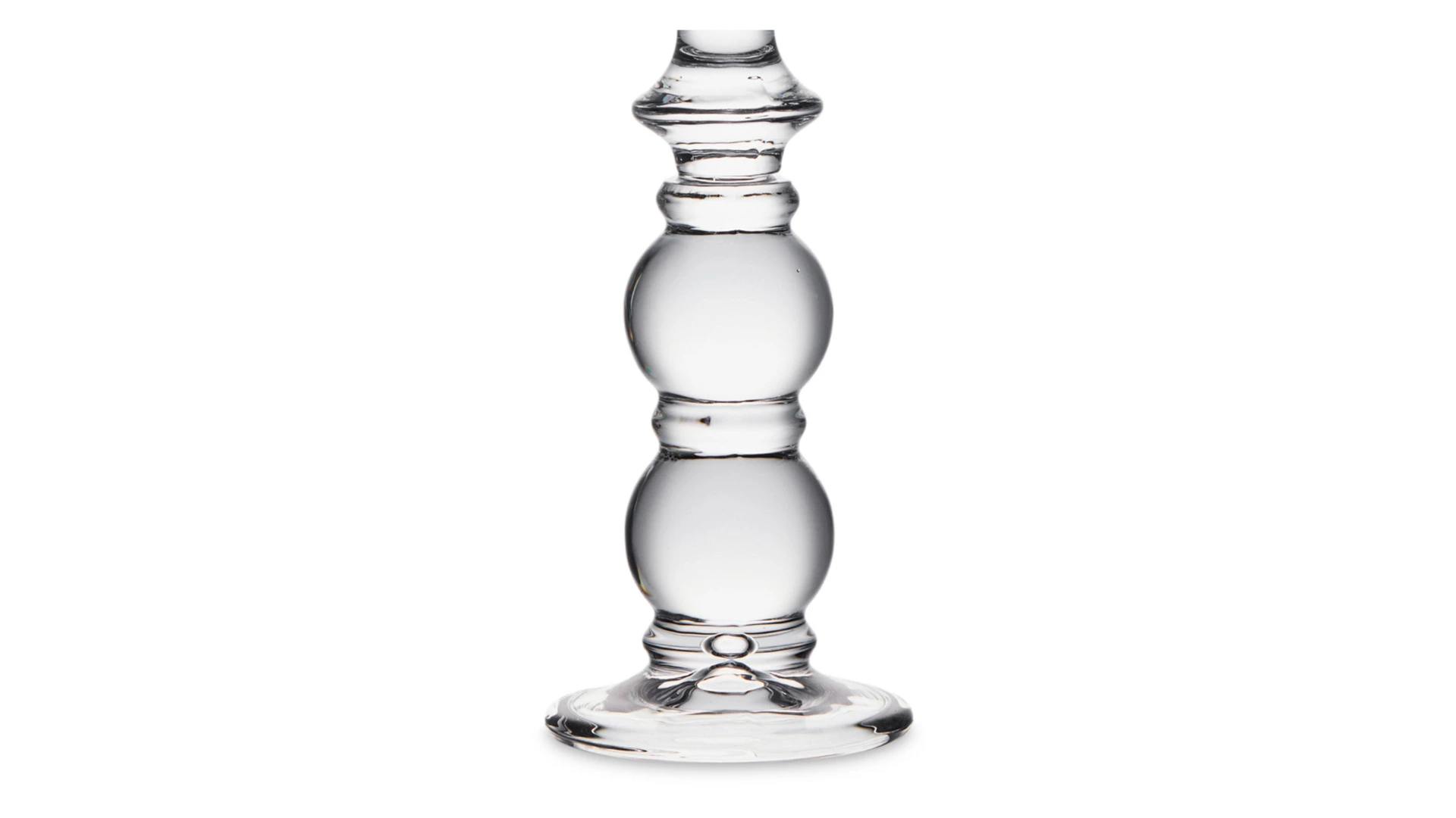 Подсвечник Decor de table Ле Прованс 26,5 см, 2в1, стекло