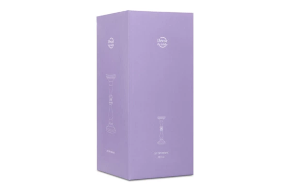 Подсвечник Decor de table Ле Прованс 28,5 см, 2в1, стекло