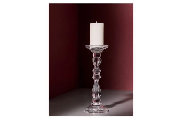 Подсвечник Decor de table Ле Прованс 28,5 см, 2в1, стекло