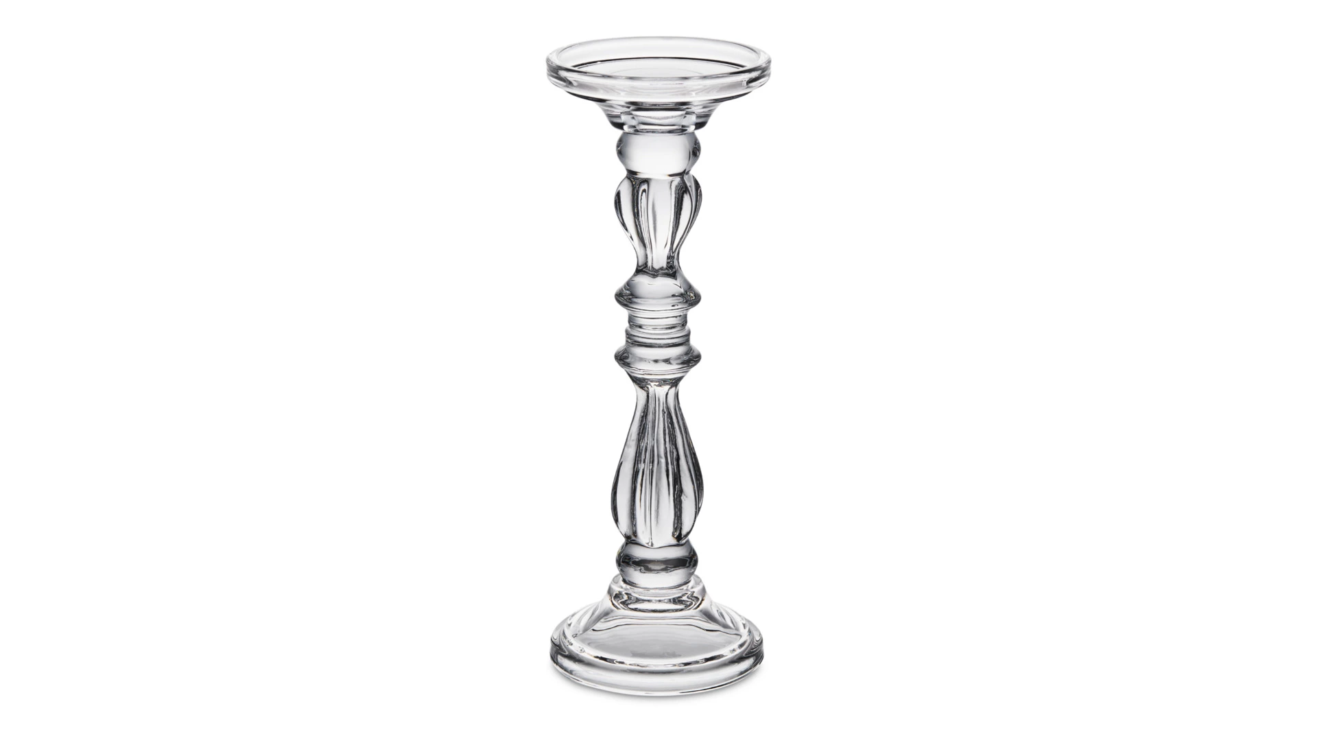 Подсвечник Decor de table Ле Прованс 28,5 см, 2в1, стекло