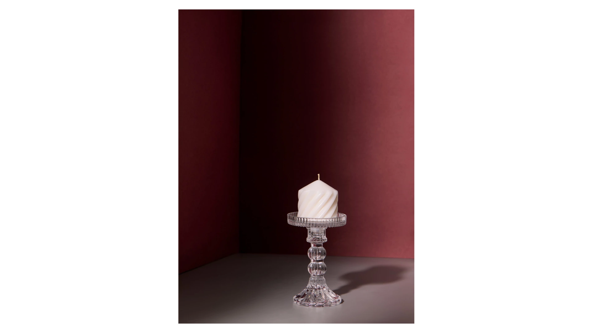 Подсвечник Decor de table Ле Классик 14 см, съемная чаша, стекло