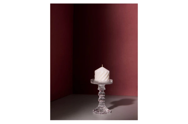 Подсвечник Decor de table Ле Классик 14 см, съемная чаша, стекло