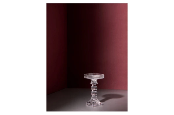 Подсвечник Decor de table Ле Классик 14 см, съемная чаша, стекло