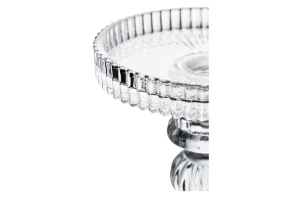 Подсвечник Decor de table Ле Классик 14 см, съемная чаша, стекло
