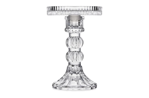 Подсвечник Decor de table Ле Классик 14 см, съемная чаша, стекло