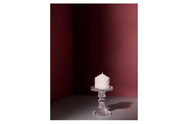 Подсвечник Decor de table Ле Классик 12 см, съемная чаша, стекло