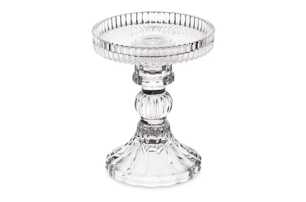 Подсвечник Decor de table Ле Классик 12 см, съемная чаша, стекло