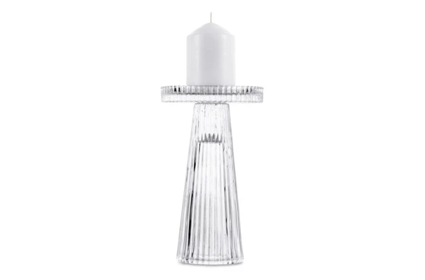 Подсвечник Decor de table Ле Кон 16,5 см, стекло