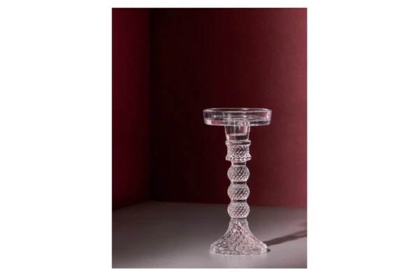 Подсвечник Decor de table Ле Прованс 19,5 см, 2в1, стекло
