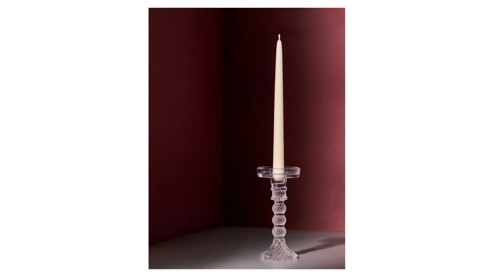 Подсвечник Decor de table Ле Прованс 19,5 см, 2в1, стекло