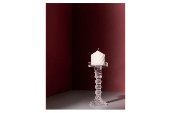 Подсвечник Decor de table Ле Прованс 19,5 см, 2в1, стекло