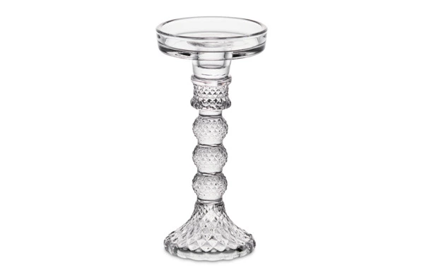 Подсвечник Decor de table Ле Прованс 19,5 см, 2в1, стекло