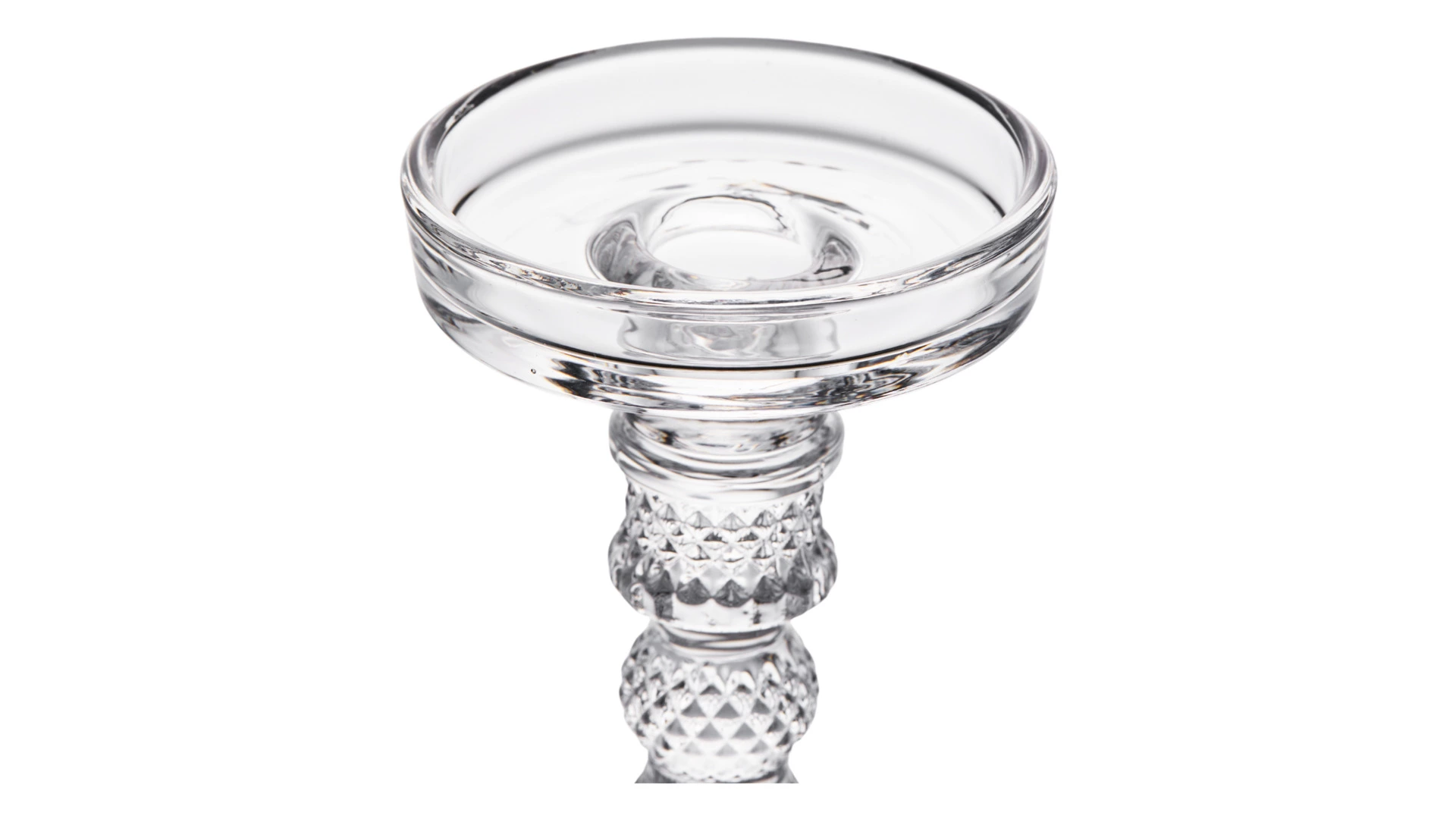 Подсвечник Decor de table Ле Прованс 19,5 см, 2в1, стекло