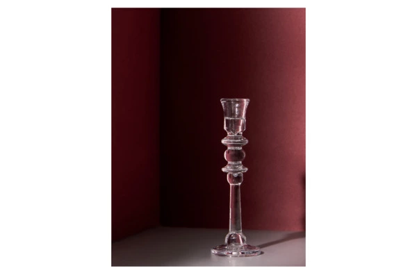 Подсвечник Decor de table Ле Прованс 28,5 см, 2 в 1, стекло