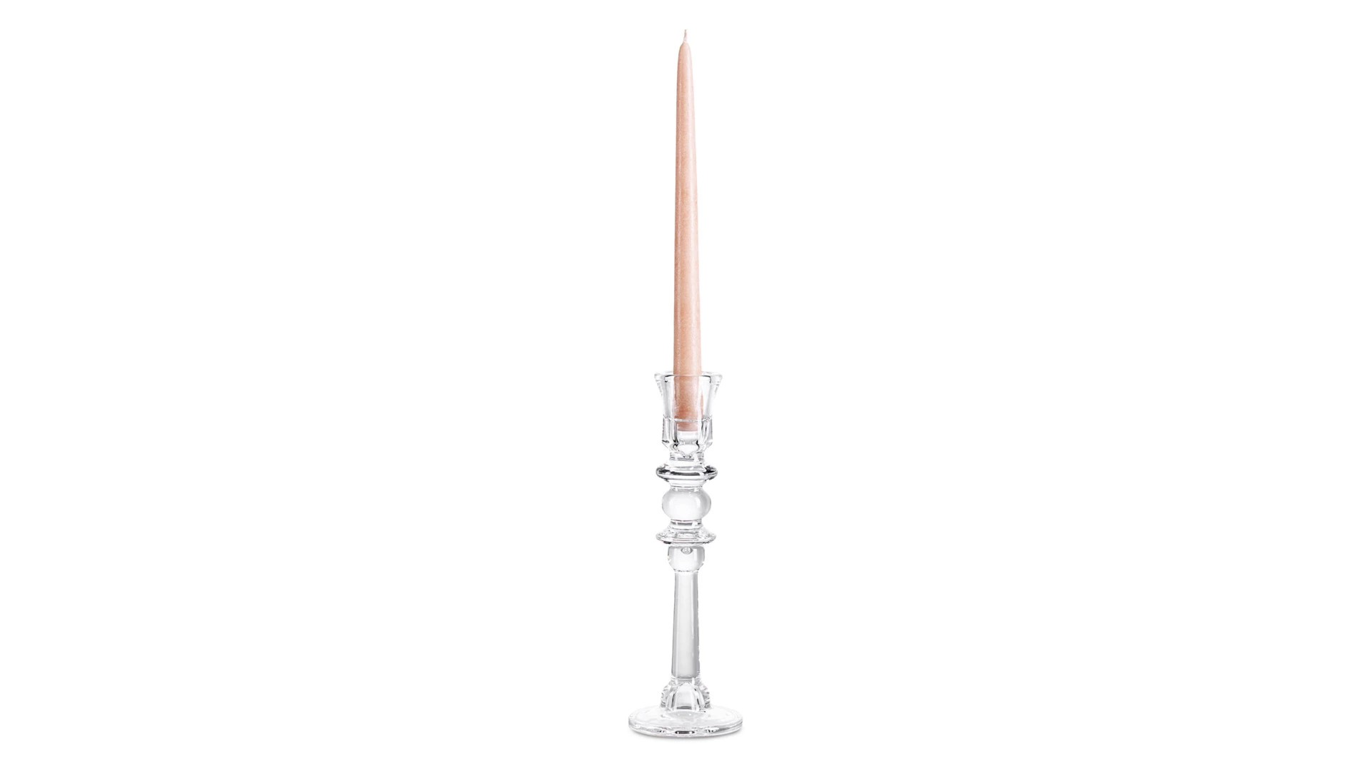 Подсвечник Decor de table Ле Прованс 28,5 см, 2 в 1, стекло
