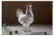 Конфетница Decor de table Петушок 15,5х21 см, стекло