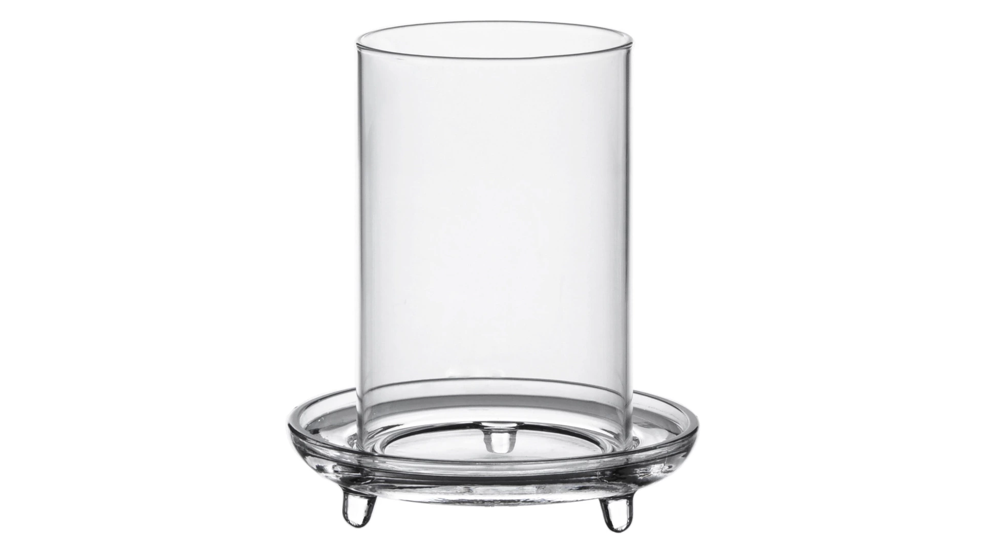 Подсвечник Decor de table Ле Жардин 17,5 см, съемная колба, стекло