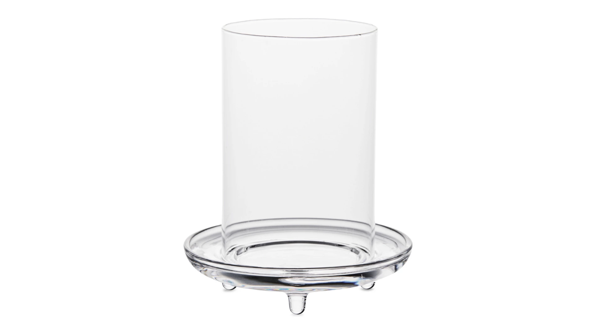 Подсвечник Decor de table Ле Жардин 17,5 см, съемная колба, стекло