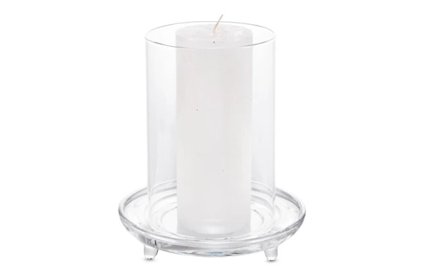 Подсвечник Decor de table Ле Жардин 17,5 см, съемная колба, стекло