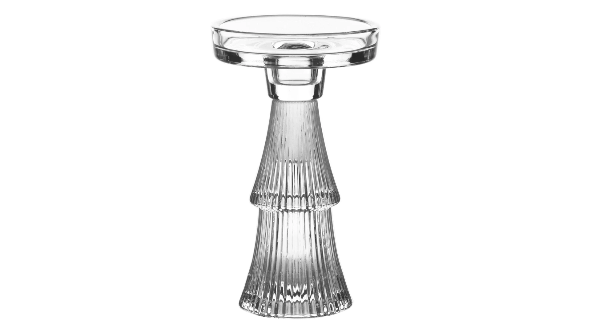 Подсвечник Decor de table Ноэль 16см, 2в1, стекло