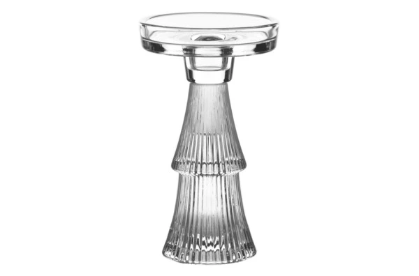 Подсвечник Decor de table Ноэль 16см, 2в1, стекло