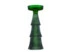 Подсвечник Decor de table Ноэль 22 см, 2в1, стекло, зеленый