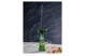 Подсвечник Decor de table Ноэль 22 см, 2в1, стекло, зеленый