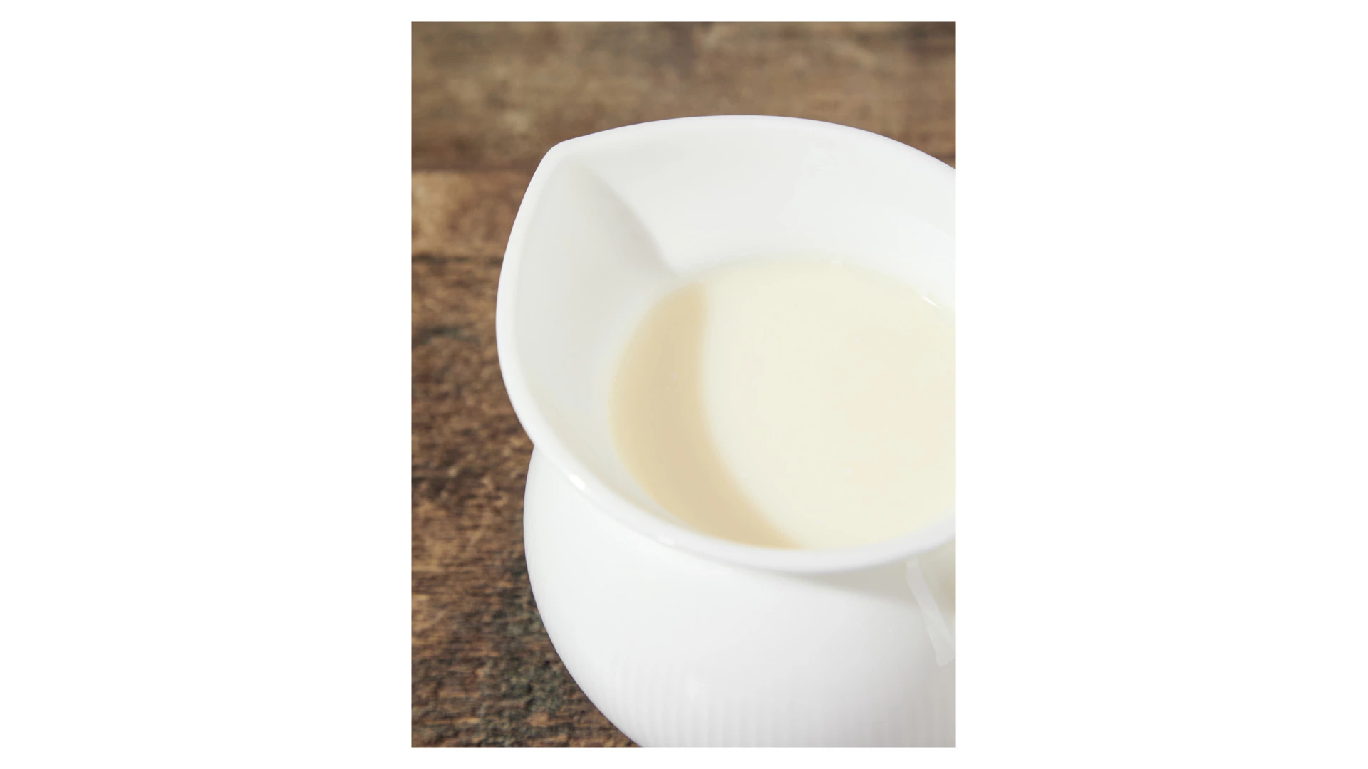 Молочник Decor de table Плиссе 230 мл, d8,6хh8,4 см, фарфор костяной, п/к