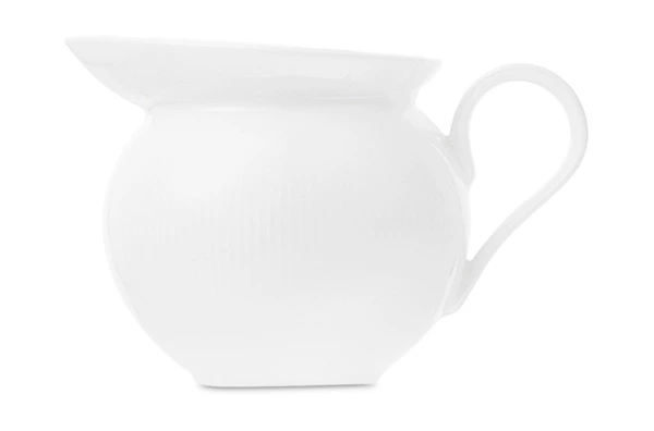 Молочник Decor de table Плиссе 230 мл, d8,6хh8,4 см, фарфор костяной, п/к