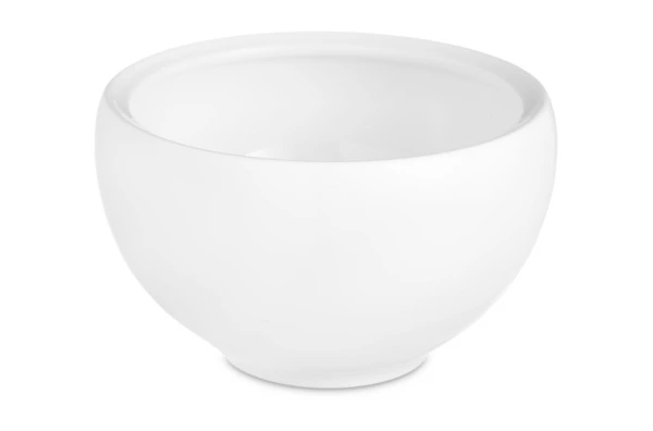 Сахарница Decor de table Плиссе 230 мл, d10хh11 см, фарфор костяной, п/к