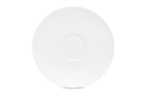 Блюдце для чашки чайной Decor de table Плиссе 14,8 см, фарфор костяной