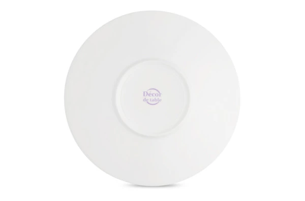 Набор тарелок десертных Decor de table Плиссе 19,4 см, 6 шт, фарфор костяной, п/к